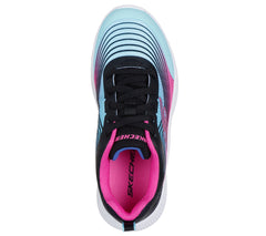 Skechers Pantofi copii fete sport MICROSPEC ADVANCE 303576L AQUA/PURPLE ICF0118-AQPR