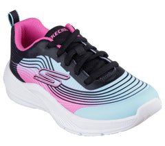 Skechers Pantofi copii fete sport MICROSPEC ADVANCE 303576L AQUA/PURPLE ICF0118-AQPR