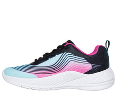 Skechers Pantofi copii fete sport MICROSPEC ADVANCE 303576L AQUA/PURPLE ICF0118-AQPR