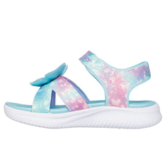 Skechers Sandale copii fete S LIGHTS® JUMPSTERS SANDAL BU 303109L AQUA/MULTICOLOR ICF0119-AQMT