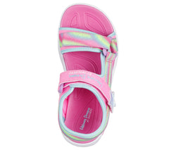Skechers Sandale copii fete UNICORN DREAMS SANDAL DREAMY 303107L PINK/MULTICOLOR ICF0120-PKMT