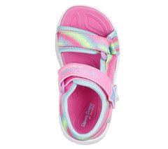 Skechers Sandale copii fete UNICORN DREAMS SANDAL DREAMY 303107N PINK/MULTICOLOR ICF0121-PKMT