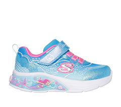 Skechers Pantofi copii fete sport MY DREAMERS LIL MERMAID 303061N BLUE/MUTICOLOR ICF0125-BLMT