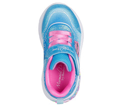 Skechers Pantofi copii fete sport MY DREAMERS LIL MERMAID 303061N BLUE/MUTICOLOR ICF0125-BLMT