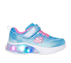 Skechers Pantofi copii fete sport MY DREAMERS LIL MERMAID 303061N BLUE/MUTICOLOR ICF0125-BLMT