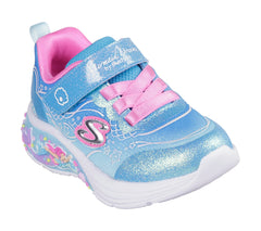 Skechers Pantofi copii fete sport MY DREAMERS LIL MERMAID 303061N BLUE/MUTICOLOR ICF0125-BLMT