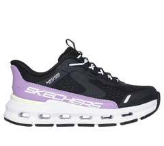 Skechers Pantofi copii fete sport GLIDE STEP VISTA LANE 303654L BLACK/PURPLE ICF0127-BKPR
