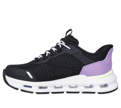 Skechers Pantofi copii fete sport GLIDE STEP VISTA LANE 303654L BLACK/PURPLE ICF0127-BKPR