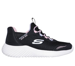 Skechers Pantofi copii fete sport BOUNDER SIMPLE CUTE 303585L BLACK ICF0128-BLK