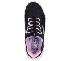 Skechers Pantofi copii fete sport BOUNDER SIMPLE CUTE 303585L BLACK ICF0128-BLK