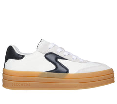 Skechers Pantofi copii fete sport ZINGER LIFT HOMECOMING STAR 310682L WHITE/BLACK ICF0129-WBK