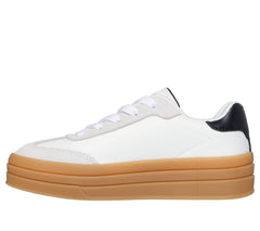 Skechers Pantofi copii fete sport ZINGER LIFT HOMECOMING STAR 310682L WHITE/BLACK ICF0129-WBK