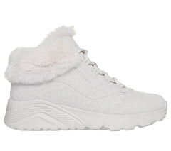 Skechers Ghete copii fete UNO LITE COZY LEOPARD 310362L NATURAL ICF0135-NAT