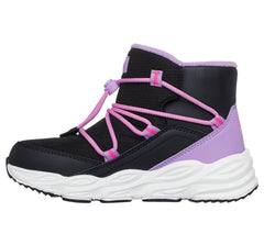 Skechers Ghete copii fete TURBO TREAD 303492L BLACK/MULTICOLOR ICF0136-BKMT