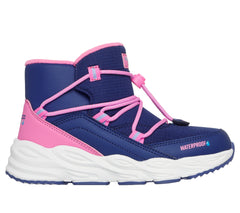 Skechers Ghete copii fete TURBO TREAD 303492L NAVY/PINK ICF0136-NVPK