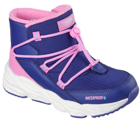 Skechers Ghete copii fete TURBO TREAD 303492L NAVY/PINK ICF0136-NVPK