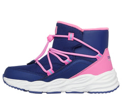 Skechers Ghete copii fete TURBO TREAD 303492L NAVY/PINK ICF0136-NVPK