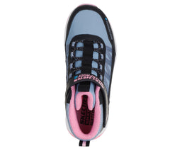 Skechers Ghete copii fete STORM BLAZER 303493L BLACK/LIGHT PINK ICF0138-BKLP