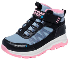 Skechers Ghete copii fete STORM BLAZER 303493L BLACK/LIGHT PINK ICF0138-BKLP