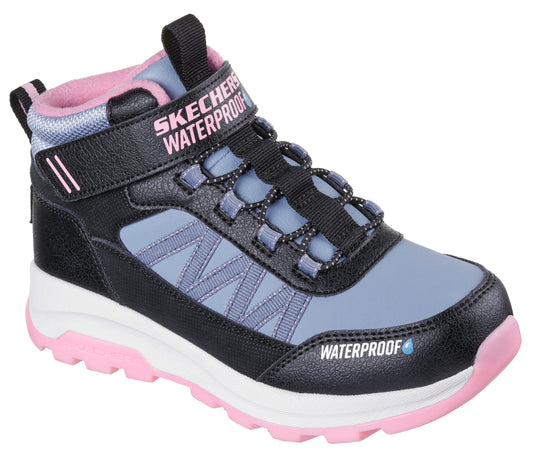 Skechers Ghete copii fete STORM BLAZER 303493L BLACK/LIGHT PINK ICF0138-BKLP
