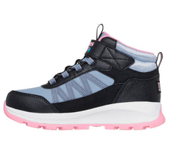 Skechers Ghete copii fete STORM BLAZER 303493L BLACK/LIGHT PINK ICF0138-BKLP