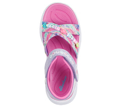 Skechers Sandale copii fete JUMPSTERS SANDAL 303045L LAVENDER/MULTICOLOR ICF0145-LVMT
