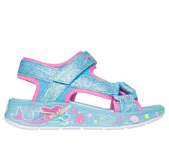 Skechers Sandale copii fete MERMAID DREAMS SANDAL 303108L BLUE/MUTICOLOR ICF0146-BLMT