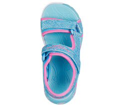 Skechers Sandale copii fete MERMAID DREAMS SANDAL 303108L BLUE/MUTICOLOR ICF0146-BLMT