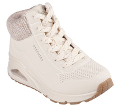 Skechers Ghete copii fete UNO GEN1 DARLING DAZE 310566L NATURAL ICF0152-NAT