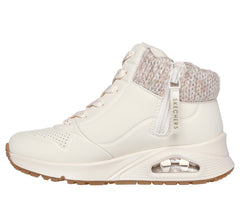 Skechers Ghete copii fete UNO GEN1 DARLING DAZE 310566L NATURAL ICF0152-NAT