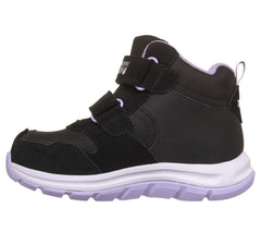 Skechers Ghete copii fete DYNAMIC TRAIL SNUGGLE WALKS 303490L BLACK/LAVANDER ICF0157-BKLV