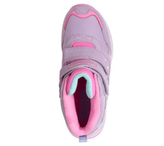 Skechers Ghete copii fete DYNAMIC TRAIL SNUGGLE WALKS 303490L PINK/MULTICOLOR LIGHT ICF0157-PMLT