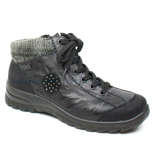 Rieker Ghete dama L7110 01 negru ID2608-NG