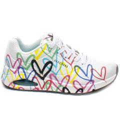 Skechers Pantofi dama sport 155507 ID2815-ALB.MCL