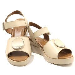 Anna Viotti Sandale dama D22 S361 bej ID3020-BEJ