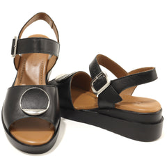 Anna Viotti Sandale dama D22 S361 negru ID3020-NG