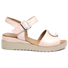 Anna Viotti Sandale dama D22 S361 pudra ID3020-PUD