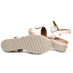 Anna Viotti Sandale dama D22 S361 pudra ID3020-PUD