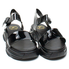 Formazione Sandale dama Q52390 negru ID3050-NG