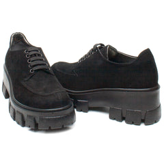 Anna Viotti Pantofi dama D44 2356 negru velur ID3106-NGV