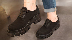 Anna Viotti Pantofi dama D44 2356 negru velur ID3106-NGV