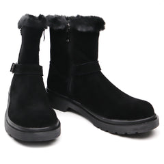 Feeling Ghete dama 2030 1 negru velur ID3157-NGV