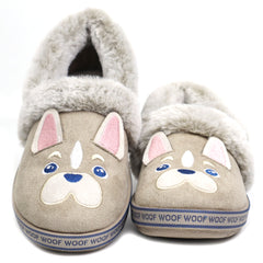 Skechers Papuci dama TOO COZY DOG 113482 TAUPE ID3186-TPE