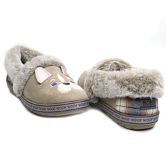 Skechers Papuci dama TOO COZY DOG 113482 TAUPE ID3186-TPE