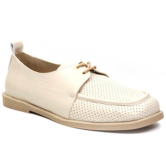 Anna Viotti Pantofi dama perforati D12 371 bej ID3301-BEJ