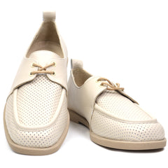 Anna Viotti Pantofi dama perforati D12 371 bej ID3301-BEJ