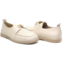 Anna Viotti Pantofi dama perforati D12 371 bej ID3301-BEJ