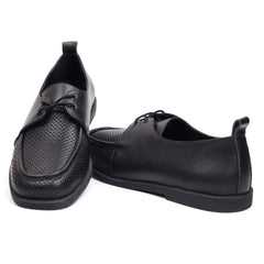 Anna Viotti Pantofi dama perforati D12 371 negru ID3301-NG