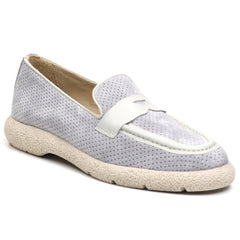 Anna Viotti Pantofi dama D12 221 gri nubuk ID3302-GRIN