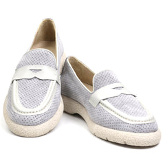 Anna Viotti Pantofi dama D12 221 gri nubuk ID3302-GRIN